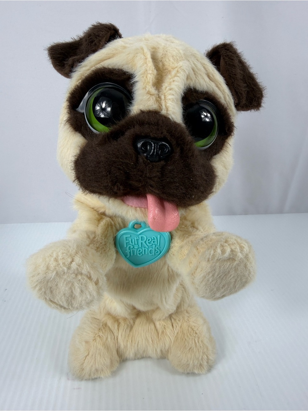 FurReal Friends JJ My Jumpin' Pug Plush Pet Hasbro Interactive Dog Puppy